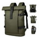 thumbnail image 1 of Mochila Roll Top Bag Impermeable Viaje Notebook Urbana 25l Verde Militar, 1 of 3