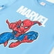 thumbnail image 2 of Poleron Cerrado Niño Spiderman Saltando Azul Marvel, 2 of 4