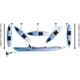 thumbnail image 3 of Sistema Anchor Trolley YakGear AK1 Deluxe con poleas y cuerda, 3 of 6