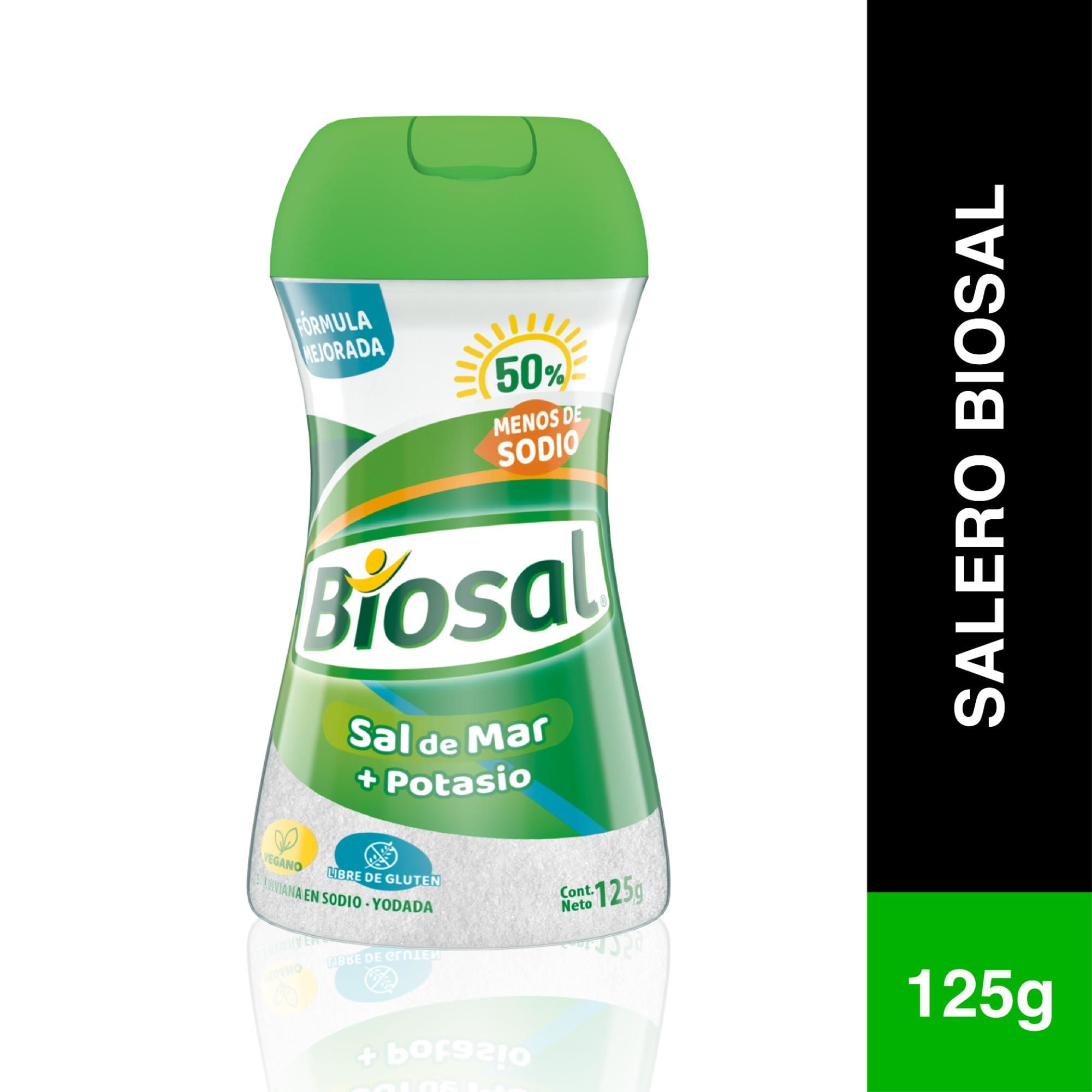 Sal De Mar Frasco 125 g Biosal