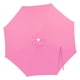 thumbnail image 3 of Sombrilla De Patio De Alta Densidad Para Mesa De Exterior, Para Piscina, Terraza, Patio, Color Rosa, 270 Cm, 3 of 5