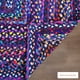 thumbnail image 4 of Alfombra RAJRANG Oval Trenzada a Mano 61x91 cm Multicolor Azul, 4 of 6