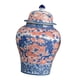 thumbnail image 2 of Tarro De Jengibre Chino De Porcelana De Cerámica De 1300ml, Tarro De Almacenamiento Para Oficina, Hogar, Regalo, Fénix, 2 of 3