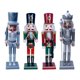thumbnail image 2 of 4 Piezas De Figuras De Cascanueces De 12 Pulgadas, Figuras Decorativas De Navidad, Decoración Hecha A Mano, Estilo V, 2 of 5