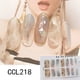 thumbnail image 1 of Y2K Fashion Nail Strips Spring Summer Glossy Nail Strips Full Wraps Nail Polish Sticker Self Adhesive Nail Art Decal Strip For Women Nail Art DIY, 1 of 3