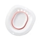 thumbnail image 1 of Asiento de Inodoro para Baño, Hemorroides Posparto con Lavabo de Descarga, Baño Universal para Asiento de Inodoro, Asiento de Inodoro para Uso Domést , Rosa Rosa sin rociador, 1 of 5