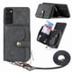 thumbnail image 1 of Funda Tipo Cartera con Correa Cruzada para Samsung Galaxy S20 FE Protección Contra Golpes Negro, 1 of 5