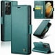 thumbnail image 1 of CaseMe tipo cartera Samsung Galaxy S21 Ultra con cierre magnético, RFID, tarjetero, soporte, carga inalámbrica, 1 of 5