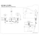 thumbnail image 2 of Grifo de baño Kingston Brass KS1991PX de 8 a 16 pulgadas, instalación extendida, 2 of 2
