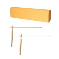 Ioensy - Varilla De Radiestesia Cazador De Fantasmas De Cobre Fácil De Usar Para La Búsqueda De Oro Uso En Exteriores 2 Piezas