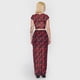 thumbnail image 3 of Falda Mujer Midi Malla Rojo Corona, 3 of 5
