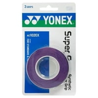Overgrip Yonex Super Grap Purpura X3 Tenis Padel