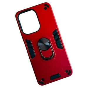 Mar Cases - Carcasa Para Xiaomi Redmi 13C 4G 5G Anti Golpes Anillo Rojo