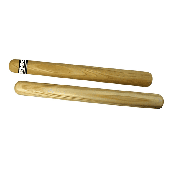 Par De Claves Simple De Madera 25 cm - PA-G3E1
