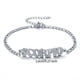 thumbnail image 1 of 1pc Stainless Steel Fashion New Zodiac Letter Pendant Bracelet Jewelry Gift Birthday Gift, 1 of 5