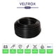 thumbnail image 2 of Cordón Eléctrico Veltrox Flexible 2x0,75mm2 10m Negro Sec Negro, 2 of 8
