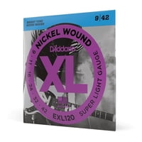 D'Addario - Cuerdas Daddario Guitarra Eléctrica Superligera Exl120 09-42