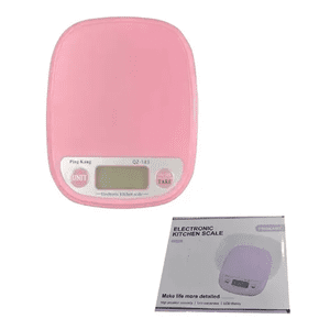 Genérico - Balanza Digital Cocina Con Bandeja 5Kg