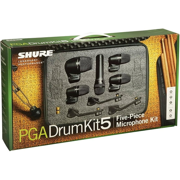 Shure PGA DRUM KIT 5 Set de Micrófonos Batería