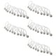 thumbnail image 2 of 50 Piezas 16cm Heavy Duty Ball Bungee Cord Tie Cord Cord Canopy Straps blanco, 2 of 3