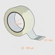 thumbnail image 2 of Cinta de embalaje Arvakr Smile blanca 4 cm x 137 m, 2 of 3