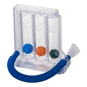 Hofsamed - Triflo Ejercitador Pulmonar Respiratorio Espirometro Adulto