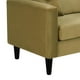thumbnail image 3 of Sofa New Retro 3C + 2 Pouf Felpa 00 Verde Musgo, 3 of 6
