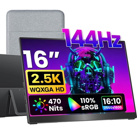 Monitor Portátil Visionowl De 16"" 2.5K Qhd 144 Hz Usb-C