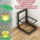 thumbnail image 3 of 1pc Pan And Pot Organizer For Cabinet, Heavy Duty Pot Lid Rack, Kitchen Cabinet Pantry Cookware Organizer Rack Holder, 2/3/4 Adjustable Dividers, Holds Cast Iron Skillets, Pots, Frying Pan, Lids, Kitc, 3 of 5