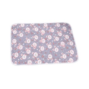 Ioensy - Estera De Enfriamiento Para Mascotas, Almohadilla De Glaseado De Verano, Almohadilla Lavable Para Gatos Para Asientos De Coche, Suelo De Verano, Gris