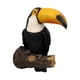 thumbnail image 4 of Toucan Tree Hugger Whimsical Garden Peeker Yard Art Outdoor 18.3x11x29cm, 4 of 5