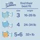 thumbnail image 3 of Pañales de natación desechables Huggies Little Swimmers, talla 3, 3 of 9