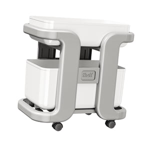 Bothyi - Estantería Rodante Con Decoración De Ruedas Carpeta De Archivos Móvil Resistente Multifuncional