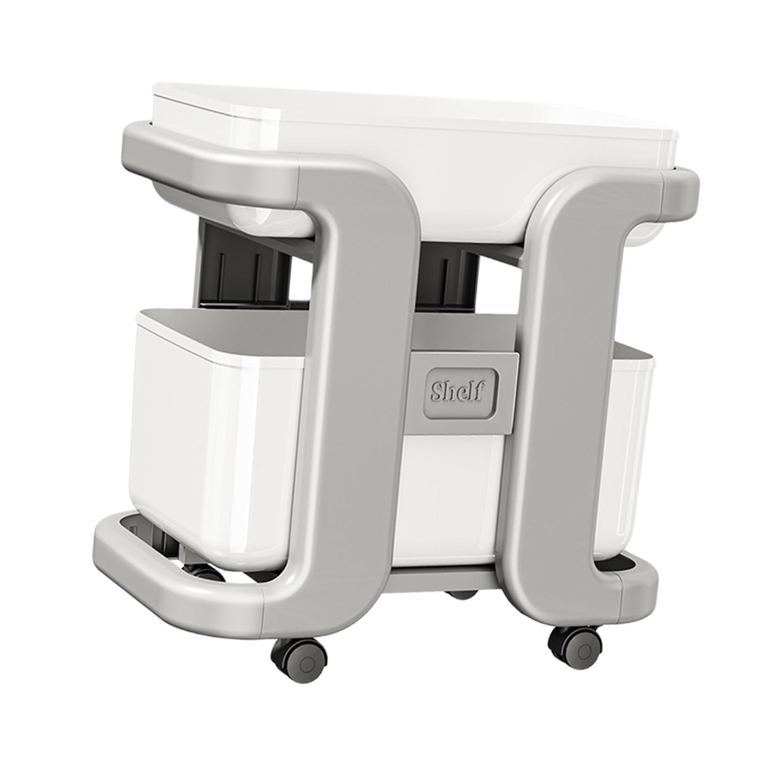 Bothyi - Estantería Rodante Con Decoración De Ruedas Carpeta De Archivos Móvil Resistente Multifuncional