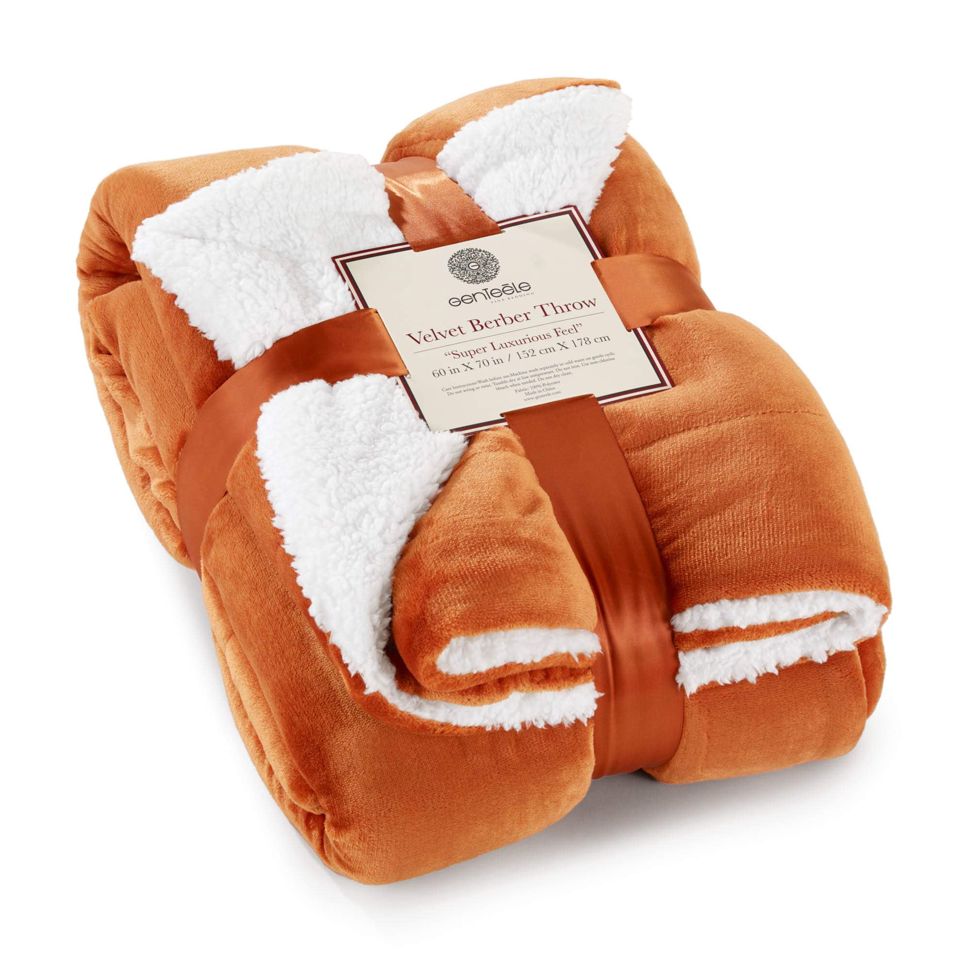 Manta Genteele Sherpa Reversible Ultrasuave De 150 X 180 Cm