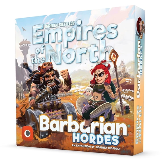 Juego de mesa Portal Games Empires of The North: Barbarian Hordes