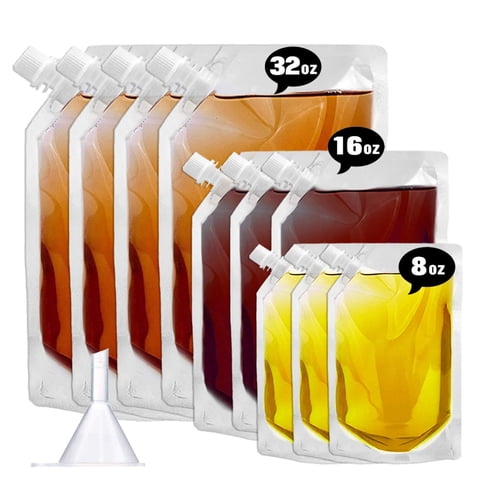 Vignee - Kit De Botella Cruise Licor Para Viajes 960 Ml X4 +