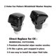 thumbnail image 2 of Boquillas para Limpiaparabrisas AMFRNE para Jeep Grand Cherokee WK2 2011-2023, 2 of 6