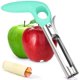 thumbnail image 1 of Descorazonador de Manzanas Rainspire Acero Inoxidable con Mango Verde Menta, 1 of 7