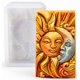 thumbnail image 1 of Molde de silicona Moon Sun de ARTCRAFTMOLDS para manualidades, 1 of 9