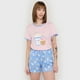 thumbnail image 3 of Pijama Mujer Print Rosado Corona, 3 of 5
