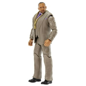 Figura De Acción Wwe Basic Mvp Posable De 15 Cm, Coleccionable A Partir De 6 Años