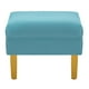 thumbnail image 1 of Pouf Sky 1c Felpa 01 Turquesa, 1 of 3