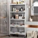 thumbnail image 3 of Estante Organizador Ajustable 5 Niveles Bambú Baño Cocina, 3 of 10