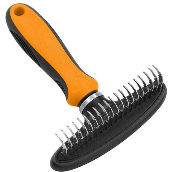 Rastrillo desenredante para subpelo, serie Flex de Pet Life