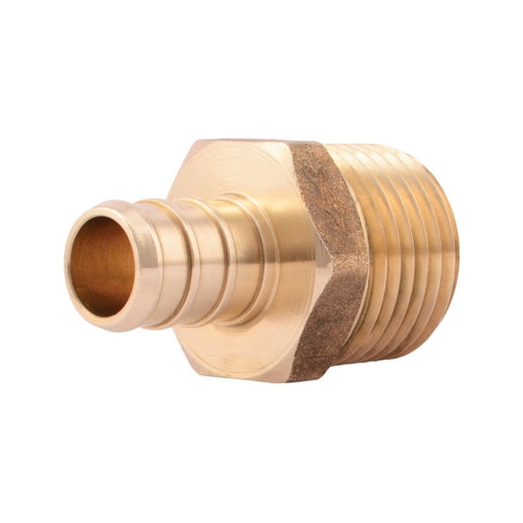 Adaptador SharkBite Push to Connect de 1/2 pulgada Macho x 1/2 pulgadas D