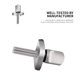 thumbnail image 5 of Tornillo de Aleta Sikawai 316 Acero Inoxidable 2 Unidades Sin Herramienta, 5 of 7