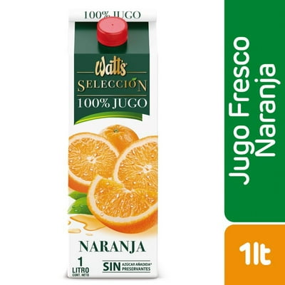 Jugo Natural Naranja 1 L Watts