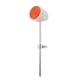 thumbnail image 2 of Batidor De Bombo Martillo Conjunto De Batería Piezas De Percusión Repuesto Blanco Naranja, 2 of 5