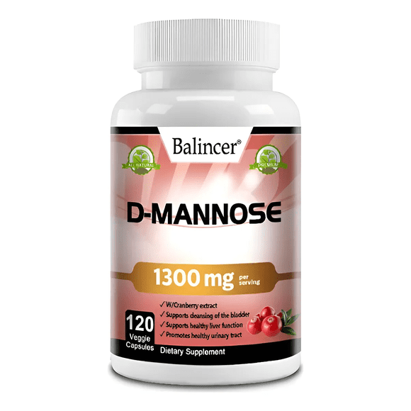 D-mannose Cranberry Arandano Rojo Para Infecciones Urinarias 120 caps